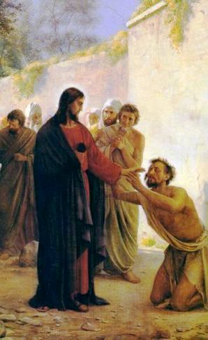 Jesus Healing Sick