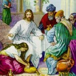 woman wash feet 01 150x150 Woman with Alabaster Jar and Jesus   Luke 7:36 50