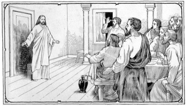 jesus shows his hands side resurrection proof